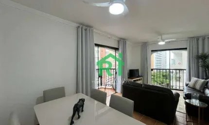 Apartamento com 3 quartos (1 suíte), 2 vagas, pitangueiras, guarujá/sp