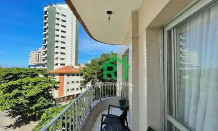 Apartamento á venda na praia do tombo i rocha imóveis guarujá