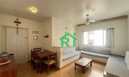 Apartamento com 1 quarto (1 suíte), 1 vaga à venda em Enseada, Guarujá | Rocha Imóveis Guarujá