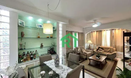 Apartamento Reformado, 2 Dormitórios (2 Suítes), 1 Vaga, Tombo, Guarujá/SP