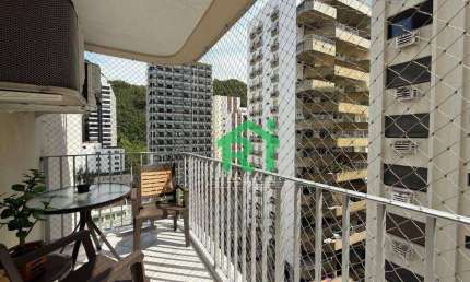 Apartamento com 2 dormitórios à venda, 90 m² por R$ 530.000,00 - Pitangueiras - Guarujá/SP