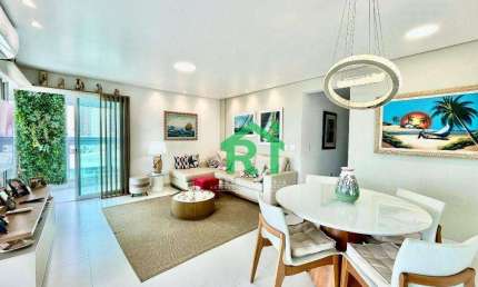Apartamento com 3 dormitórios, 154 m² - venda por R$ 1.700.000 ou aluguel por R$ 11.000/mês - Enseada - Guarujá/SP