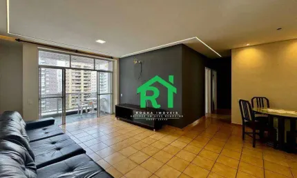 Apartamento com 3 dormitórios à venda, 115 m² por r$ 650.000 - pitangueiras - guarujá/sp
