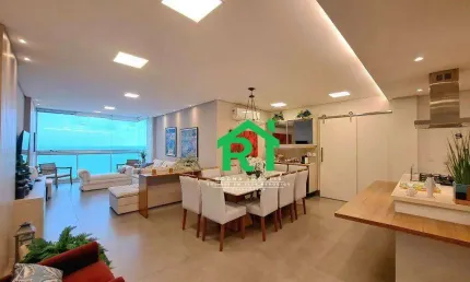 Apartamento com 4 dormitórios à venda, 184 m² por R$ 1.830.000,00 - Jardim Astúrias - Guarujá/SP