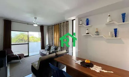 Apartamento com 2 Dormitórios (2 Suítes), 1 Vaga, Tombo, Guarujá/SP