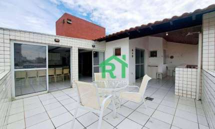 Cobertura com 5 dormitórios à venda, 120 m² por R$ 600.000,00 - Enseada - Guarujá/SP