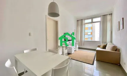 Apartamento com 1 dormitório à venda, 60 m² por r$ 310.000,00 - pitangueiras - guarujá/sp