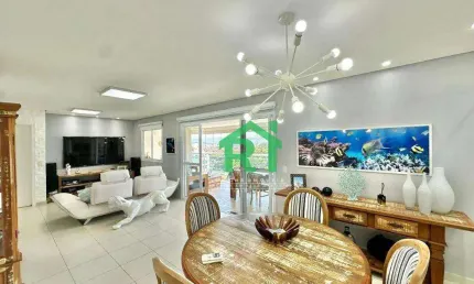 Apartamento com 3 dormitórios, 134 m² - venda por R$ 1.400.000,00 ou aluguel por R$ 8.000,00/mês - Jardim Astúrias - Guarujá/SP