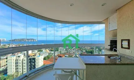 Apartamento com 3 dormitórios, 115 m² - venda por r$ 1.150.000,00 ou aluguel por r$ 6.500,00/mês - enseada - guarujá/sp