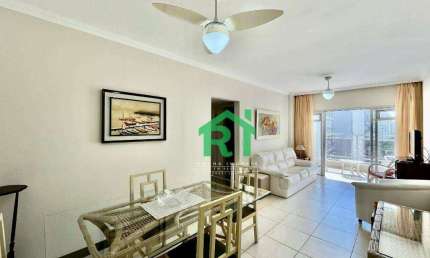 Apartamento com 2 dormitórios à venda, 90 m² por R$ 530.000 - Pitangueiras - Guarujá/SP