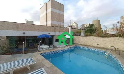 Cobertura com 4 dormitórios  à venda, 240 m² por R$ 1.200.000 - Enseada - Guarujá/SP