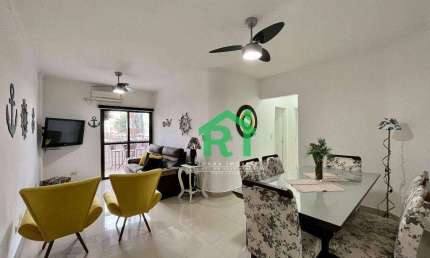 Apartamento com 2 Dormitórios (1 Suíte), 1 Vaga, Jardim Astúrias, Guarujá/SP