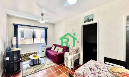 Apartamento com 2 dormitórios para alugar, 60 m² por R$ 3.084,00/mês - Enseada - Guarujá/SP