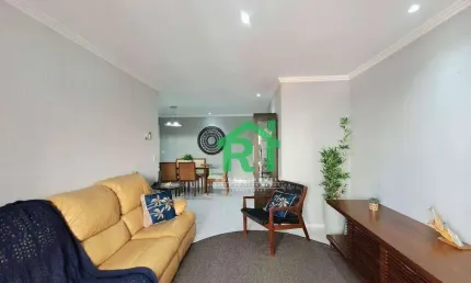 Apartamento com 4 dormitórios à venda, 160 m² por r$ 850.000,00 - pitangueiras - guarujá/sp