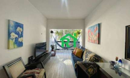 Apartamento com 2 Dormitórios (1 Suíte), 1 Vaga, Tombo, Guarujá/SP