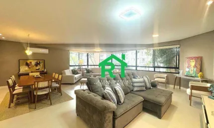 Apartamento com 3 dormitórios à venda, 170 m² por r$ 1.200.000 - pitangueiras - guarujá/sp