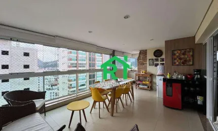 Apartamento com 3 dormitórios à venda, 130 m² por r$ 970.000,00 - enseada - guarujá/sp