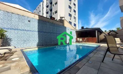 Apartamento à venda com 3 dormitórios (1 suíte), 1 vaga, lazer,   guarujá/sp