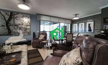 Cobertura com 3 dormitórios à venda, 125 m² por r$ 800.000 - enseada - guarujá/sp