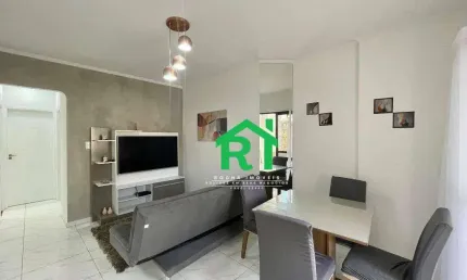 Apartamento com 2 quartos (1 suíte), lazer, 1 vaga i praia das astúrias, guarujá/sp
