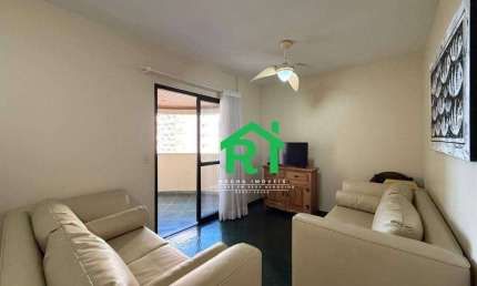 Apartamento a poucos metros da praia com 2 dormitorios (1 suite), 2 vagas, Pitangueiras, Guaruja/SP