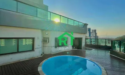 Cobertura com 3 dormitórios à venda, 230 m² por R$ 1.500.000,00 - Jardim Astúrias - Guarujá/SP