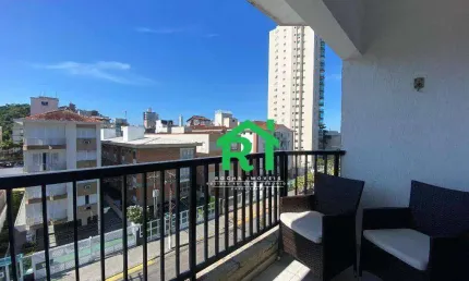 Apartamento à beira mar com X dormitórios (1 suíte), 1 vaga, Praia da Enseada - Guarujá/SP