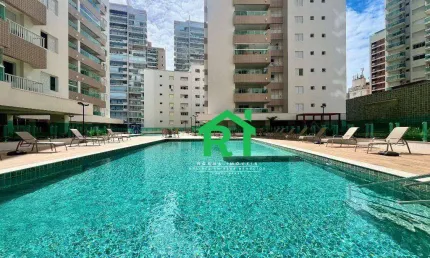 Apartamento novo com 3 quartos (1 suíte), lazer completo, 2 vagas i rocha imóveis guarujá/sp