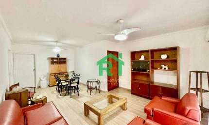 Apartamento com 3 dormitórios, 134 m² - venda por R$ 585.000,00 ou aluguel por R$ 4.500,00/mês - Pitangueiras - Guarujá/SP