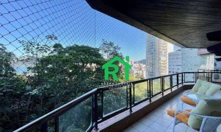 Apartamento com 3 quatros (2 suítes), 2 vagas, lazer, praia do tombo, guarujá/sp