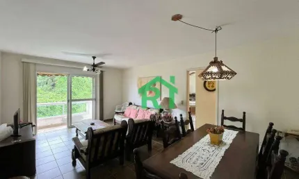 Apartamento com 2 dormitórios, 110 m² - venda por r$ 620.000,00 ou aluguel por r$ 4.300,00/mês - pitangueiras - guarujá/sp