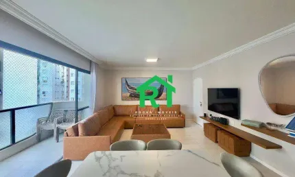 Apartamento à venda na Praia das Pitangueiras, 3 Quartos, 2 Vagas, Guarujá SP
