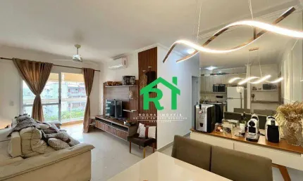 Apartamento com 2 Quartos (1 Suíte), 2 Vagas, Lazer, Jardim Astúrias, Guarujá/SP