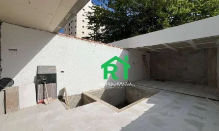 Casa com 2 dormitórios (2 suítes), 2 vagas, lazer, Jardim Astúrias, Guarujá/SP