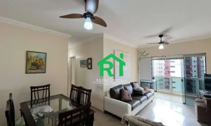 Apartamento com 3 Quartos, 1 Vaga, Jardim Astúrias, Guarujá/SP