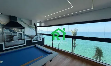 Apartamento a venda em Praia das Pitangueiras, Lazer completo, vista total pro mar, Guaruja/SP