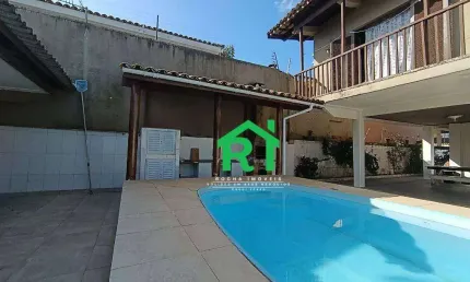 Casa com 3 dormitórios à venda, 298 m² por r$ 800.000,00 - jardim virginia - guarujá/sp