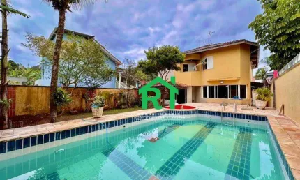Casa com 4 dormitórios à venda, 202 m² por r$ 4.000.000 - balneário praia do pernambuco - guarujá/sp