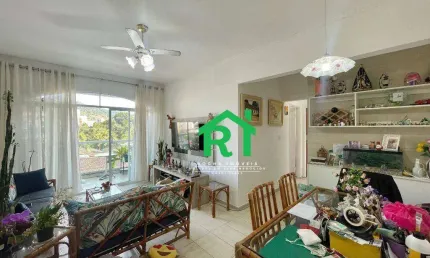 Apartamento com 3 quartos (1 suíte), 1 vaga, jardim astúrias, guarujá/sp