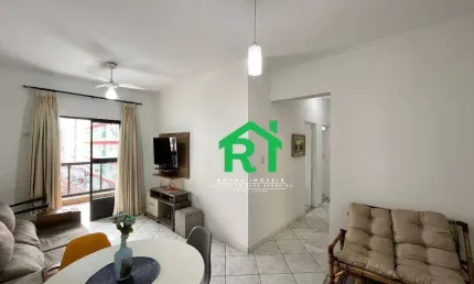 Apartamento com 2 quartos (1 suíte), 1 vaga, lazer, tombo, guarujá/sp