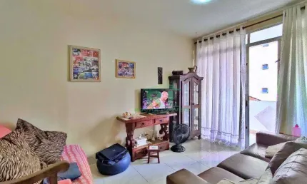 Apartamento com 1 Dormitório (Suíte), Lavabo, 1 Vaga, Jardim Astúrias - Guarujá/SP