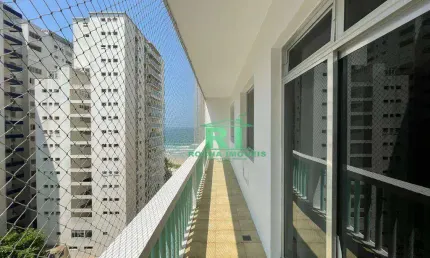 Apartamento beira mar, 2 dormitórios, pitangueiras, guarujá/sp
