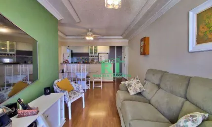 Apartamento com 3 dormitórios à venda, 96 m² por r$ 850.000,00 - jardim astúrias - guarujá/sp