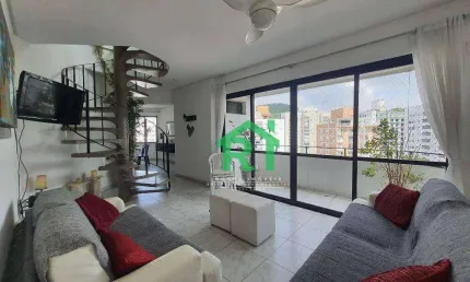 Cobertura Duplex, Pitangueiras, 3 Suítes, 2 Vagas de Garagem, Área de Lazer Privativa, Guarujá/SP.