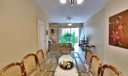 Apartamento beira mar, 3 dormitórios (2 suítes), 2 vagas, lazer, pitangueiras, guarujá/sp.