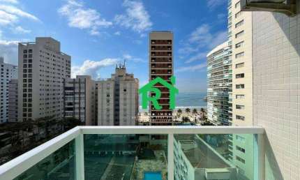 Apartamento á Beira Mar, 2 Quartos, 1 Vaga, Jardim Astúrias, Guarujá/SP