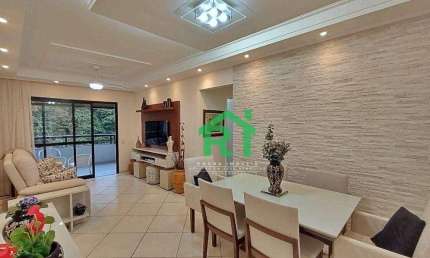 Apartamento Reformado, 3 Dormitórios (1 Suíte), 1 Vaga, Área de Lazer, Pitangueiras, Guarujá/SP