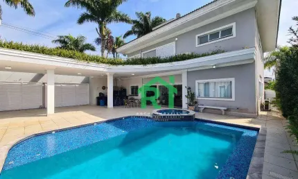 Casa com 5 dormitórios à venda, 360 m² por R$ 2.350.000,00 - Balneário Praia do Pernambuco - Guarujá/SP