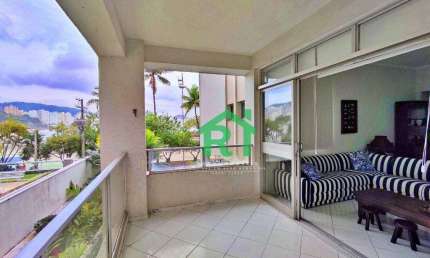 Apartamento Frente Mar, 3 Dormitórios, 2 Vagas, Área de Lazer, Jardim Astúrias, Guarujá/SP