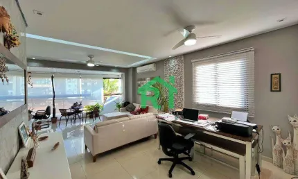Apartamento Reformado, 3 Dormitórios (3 Suítes), 1 Vaga, Jardim Astúrias, Guarujá/SP
